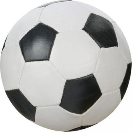 Beco Voetbal Mini Soft 10 Cm Schuimrubber Zwart/wit