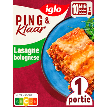 Ping & Klaar Lasagne Bolognese