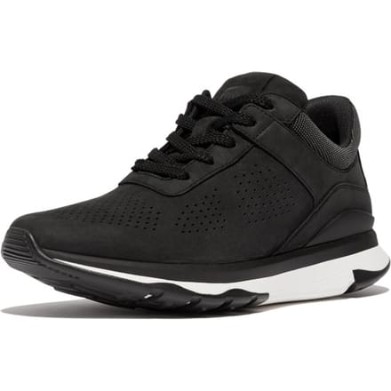FitFlop Vitamin FFX - Nubuck sneaker ZWART - Maat 37