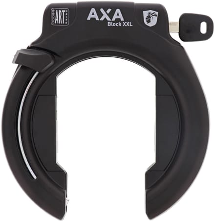 Axa ringslot Block XXL - ART2 - extra breed - Zwart