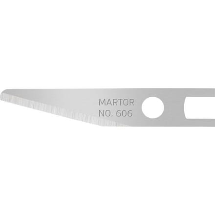 MARTOR 606.65 Reservemes GRAFIKKLINE speciale geslepen 100 stuk(s)
