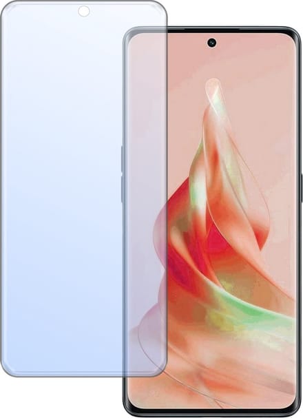 Screenprotector - Geschikt voor OPPO Reno 8T 4G - Extra Sterk - Gehard Glas - Beschermglas - Tempered Glass - Screen Protector