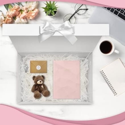 Stijlvolle Geschenkdoos met Magnetische Sluiting - Wit