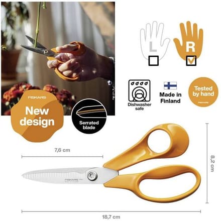 Fiskars Classic Universele Schaar 18 Cm