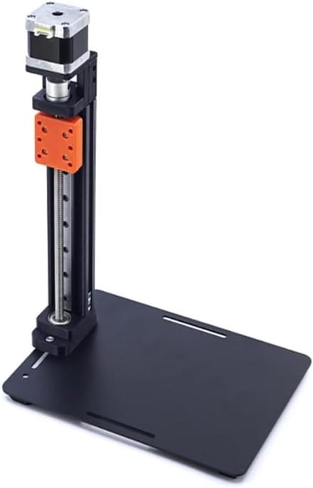 Kruistafel Lineair Platform - Schuifplatform - Precisie Bewerking - Verticale Kogelomloopspindel - 155mm Slag - Zilver