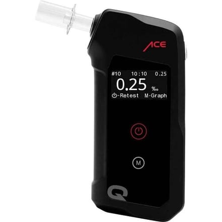ACE Alcoholtester Zwart 0.00 tot 5.00 ‰