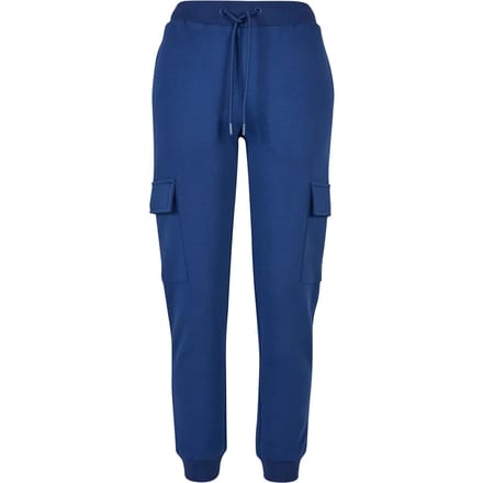 Urban Classics - Cargo Dames joggingbroek - L - Blauw