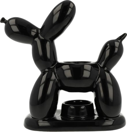 Scentchips® Balloon Dog glanzend zwart waxbrander geurbrander