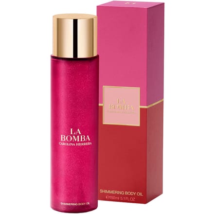 Carolina Herrera, La Bomba, Hydratant, Huile pour le corps, 150 ml