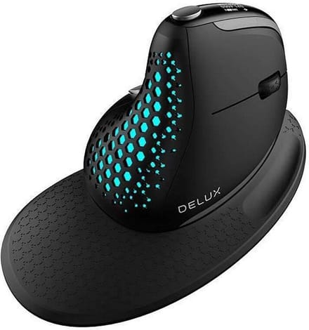 Delux - M618XSD (Black) - Computermuis