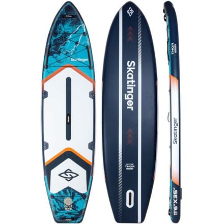 Skatinger Thor Blue Opblaasbaar Allround SUP Board – Compleet Pakket