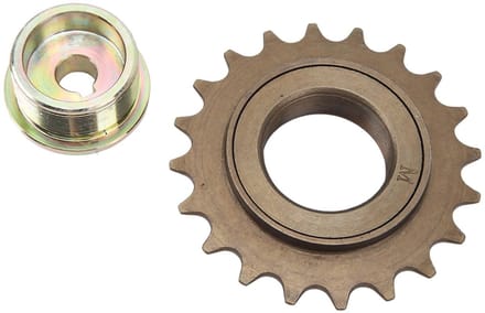 Dailygoods - 2 Tanden Vrijloop Tandwiel met Adapter voor Motor