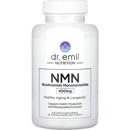 Dr. Emil Nutrition, NMN, 400 mg, 30 capsules