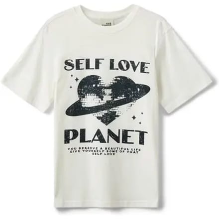 T-shirt met hartmotief voor meisjes Sofie Schnoor Zenasy