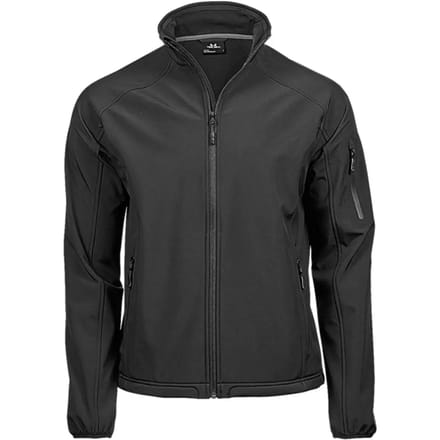 Tee Jays - MenÂ´s Lightweight Performance Softshell Jacket - Black maat M