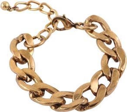 Behave - Armband - goudkleur met gourmet schakel