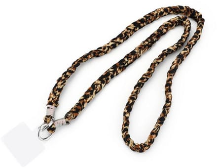 Telefoonkoord - Panter - Dames - 110 cm - Trendy Telefoonaccessoire