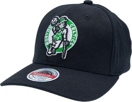 NBA Team Logo Snapback Pet - Boston Celtics - Hoog Model en Verstelbaar