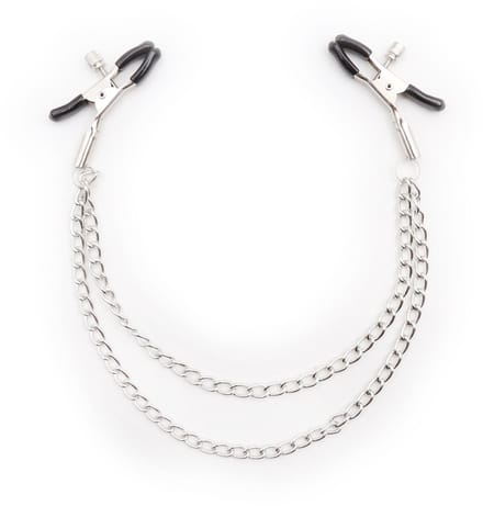 Smart Moves - Tepelklemmen met Dubbele Ketting - Zilver