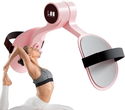 Bekkenbodem Trainer - Dij Activator - Spierversterking Thuis - Intelligente Teller - 25 x 14 x 8 cm - Roze