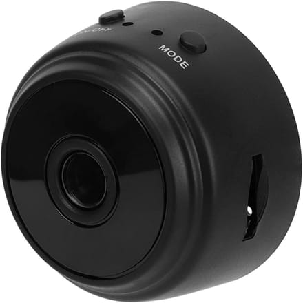 Mini Beveiligingscamera - Compacte Camera - Huis Bewaken - Magnetische Bevestiging - 1080p HD - Zwart