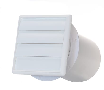Aircoluik - Aircoafvoer voor 150 mm slang - wit