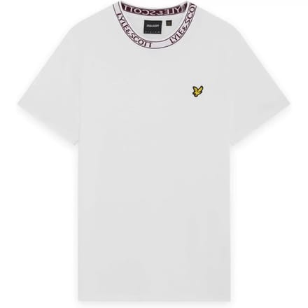 Geribbelde T-shirt Lyle & Scott