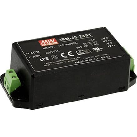 MEAN WELL IRM-45-12ST AC/DC-printnetvoeding 45 W