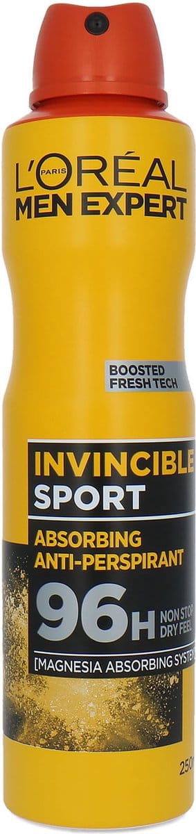 L'Oréal Men Expert Deodorant Spray - 250 ml - Invincible Sport