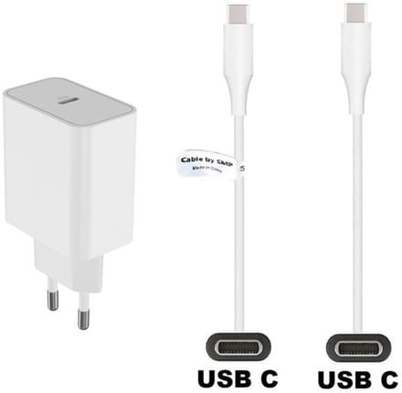 OneOne 45W super snellader. Oplader met sterke 3,0m USB C naar C kabel. PD lader adapter past op Google Pixel 5, Pixel 5a, Pixel 6, Pixel 6a, Pixel 6 Pro, Pixel 7, Pixel 7a, Pixel 7 Pro, Pixel 8, Pixel 8a