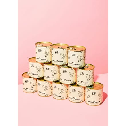 Bio borlottibonen in blik 12 x 250 g