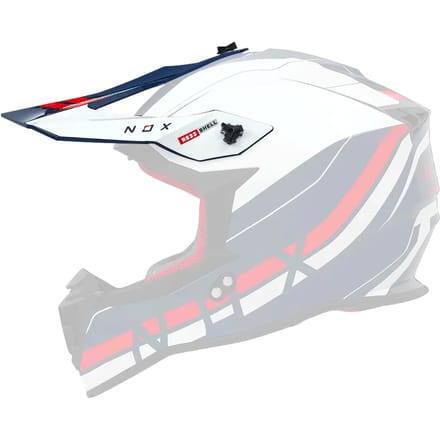Vizier voor motorcrosshelm Nox 633 Airshock