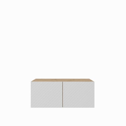TV-kast Kaja 1x100 cm (artisan + wit)