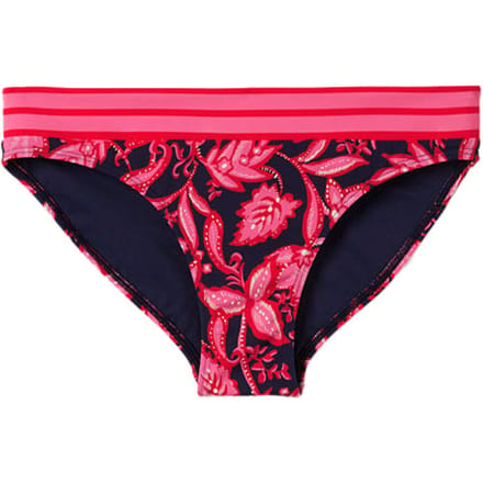 Boden Ithaca Panel Bikini Bottoms French Navy, Wild Flora Maat: 8 | Bikini's Outlet | Dames | Blauw