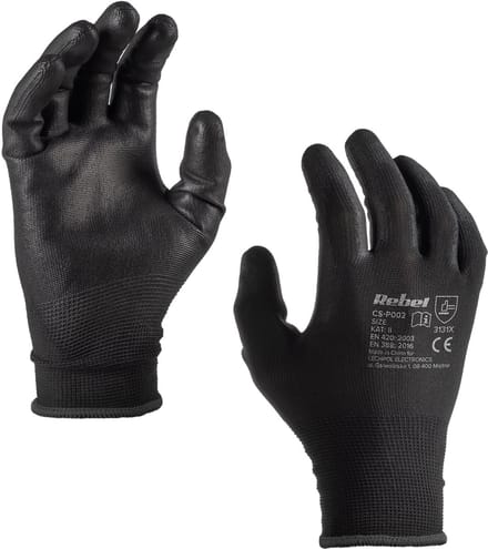 Rebel Tools - Polyurethaan Werkhandschoenen - Maat 10L - 5 Paren