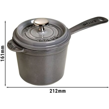 STAUB SPECIALITIES - Steelpan - Ø 140mm - Gietijzer - Grafietgrijs