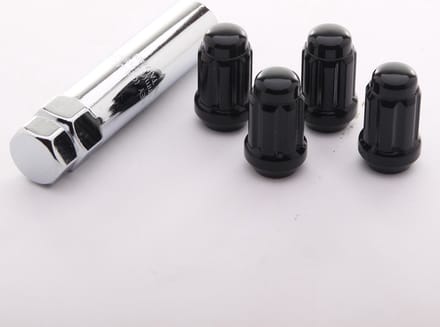 JR Wheels - ATN1 Anti-theft lug nuts - M12x1,5 Black