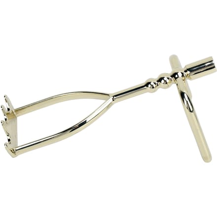 Tête de support de queue de billard en laiton durable, tête de pont, accessoire de queue de billard pour table de billard beige