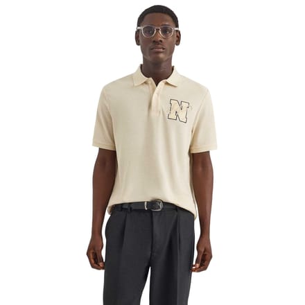 Nautica Heren Tandra Poloshirt (Ivoor)