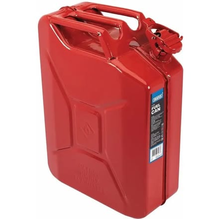 Brandstofcontainer van staal Draper