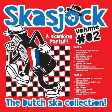 Various Artists - Skasjock 2: The Dutch Ska Collection (LP) (Coloured Vinyl)