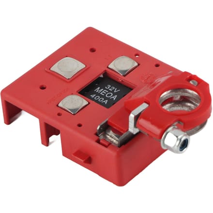 Accu Distributieklem Gezekerde Aansluitpost 32V 400A Accessoire voor Auto Caravan red