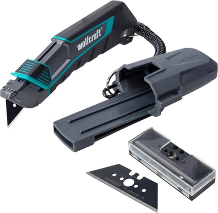 wolfcraft - Trapeziummes - Veiligheidsmes met koker - 8669060