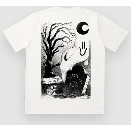 The Dudes Ghost Cliff Classic T-Shirt wit