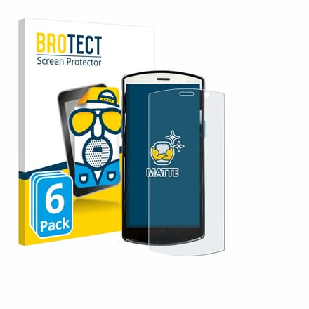 BROTECT - Screenprotector voor Unitech EA510 - Folie Beschermfolie matte 6 Stuks