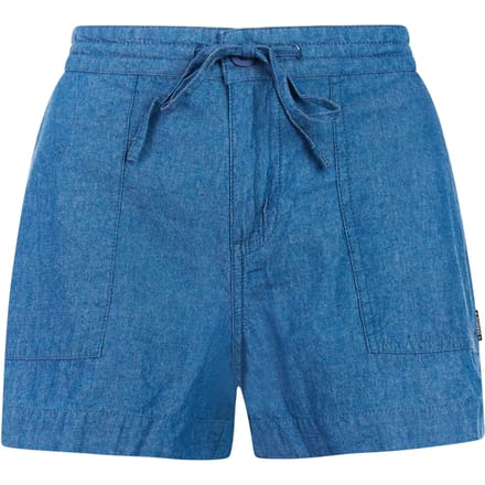 Protest PRTDays – Korte broek Dames – Hoge taille – Trekkoord – Blauw