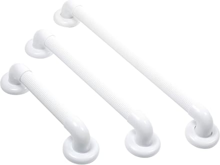 Wandbeugel 30 Cm - Steunbeugel Badkamer - Veiligheid Thuis - Robuust Ontwerp - 41 Cm Lengte - Wit
