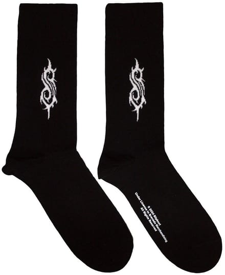 Slipknot - Tribal S Text Enkelsokken - Zwart