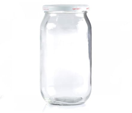 Voorraadpot - 1 l + 1000 ml - Glas