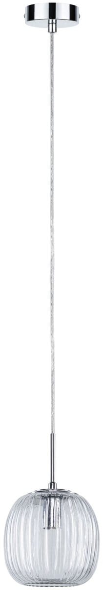 LED-hanglamp Ruya E14 max. 20W Glas, Chroom